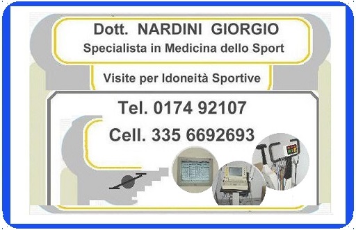 Dottor Nardini Giorgio Specialista in Medicina dello Sport Visite per Idoneita Sportiva Monesiglio Cuneo